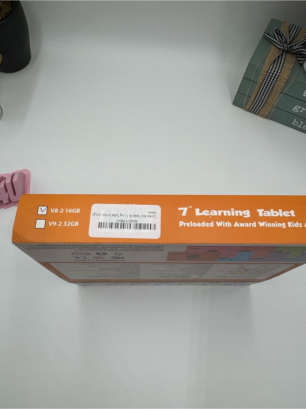 Contixo Kids 7" Learning Tablet Orange or Blue - Educational Android Tablet NIB - Picture 4 of 10